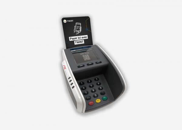 Spoiler grand pour le terminal de paiement